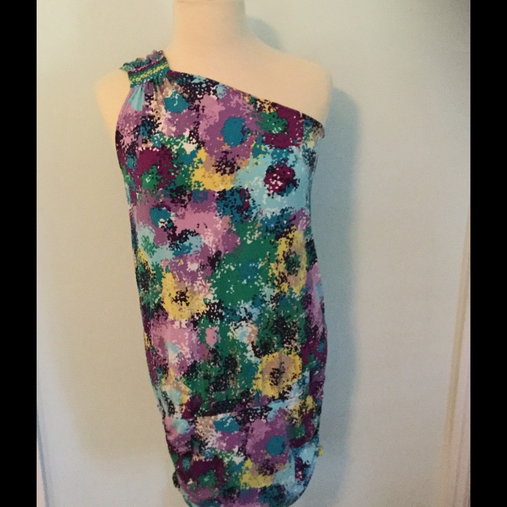 Bcbg Max Azria One Shoulder Dress